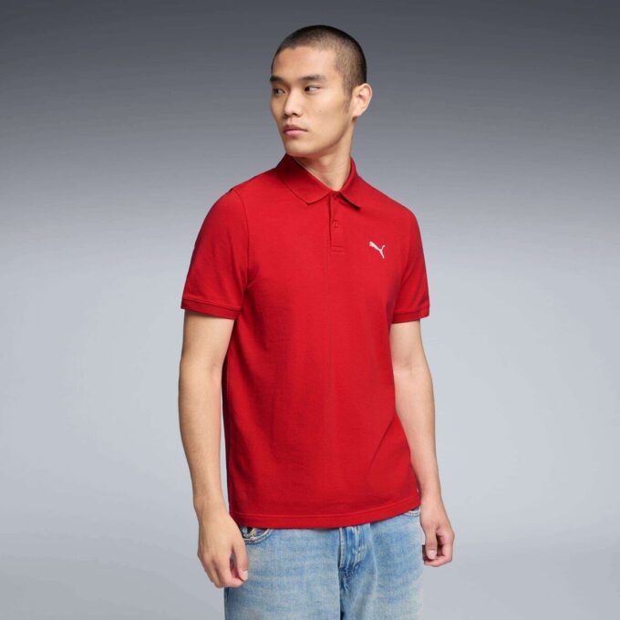 Essentials Men Pique Polo Shirt Essentials Men Pique Polo Shirt