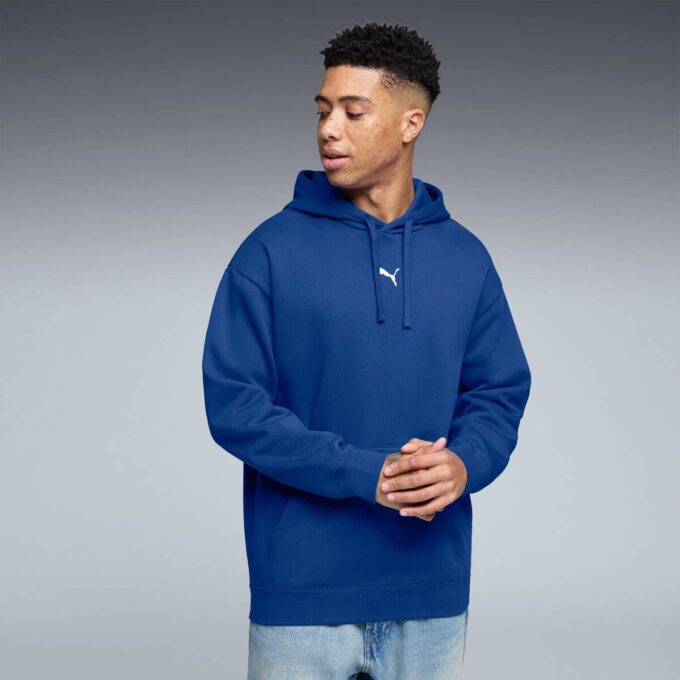 Essentials Men Relaxed Fleece Hoodie Essentials Men Relaxed Fleece Hoodie