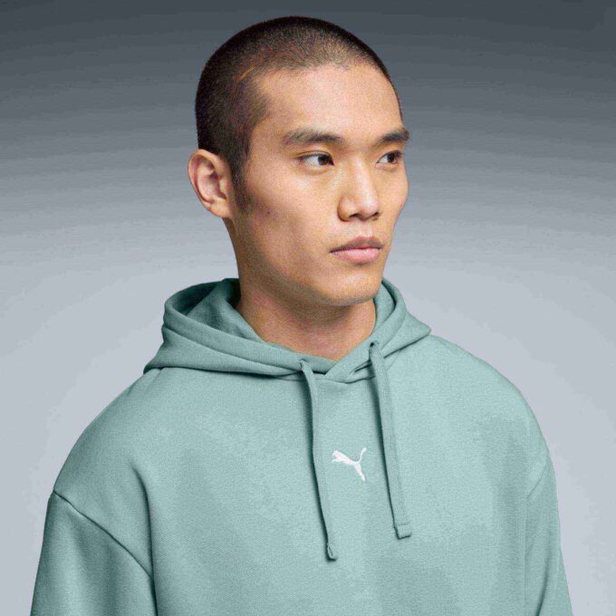 Essentials Men Relaxed Fleece Hoodie Essentials Men Relaxed Fleece Hoodie