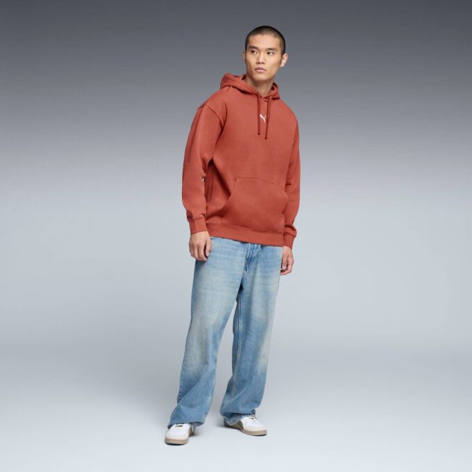 Essentials Men Relaxed Fleece Hoodie Essentials Men Relaxed Fleece Hoodie