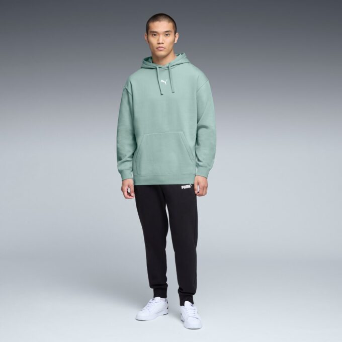 Essentials Men Relaxed Fleece Hoodie Essentials Men Relaxed Fleece Hoodie