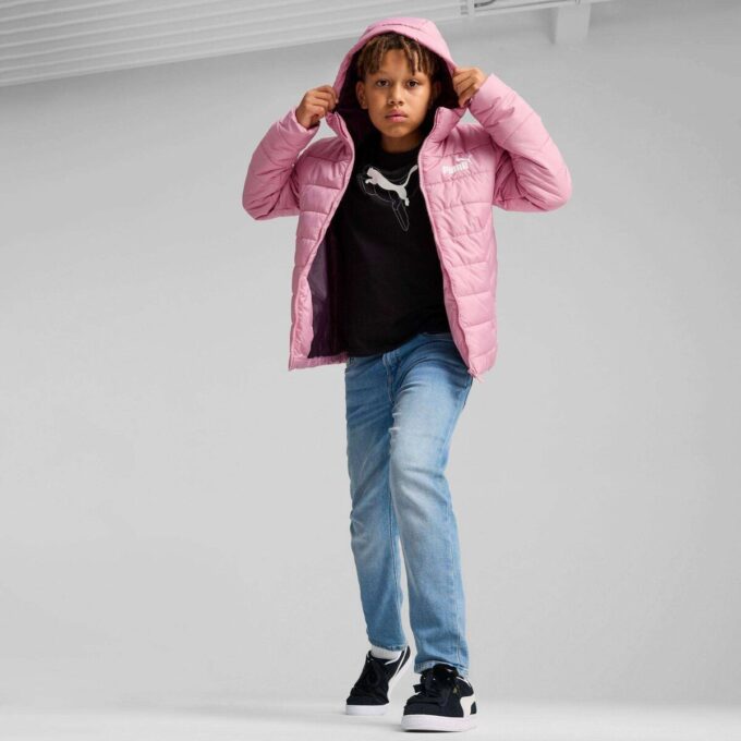 Essentials Outerwear Big Kids’ Puffer Jacket Essentials Outerwear Big Kids’ Puffer Jacket