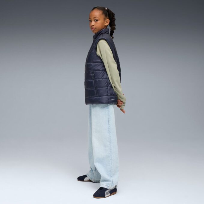 Essentials Outerwear Big Kids’ Puffer Vest Essentials Outerwear Big Kids’ Puffer Vest