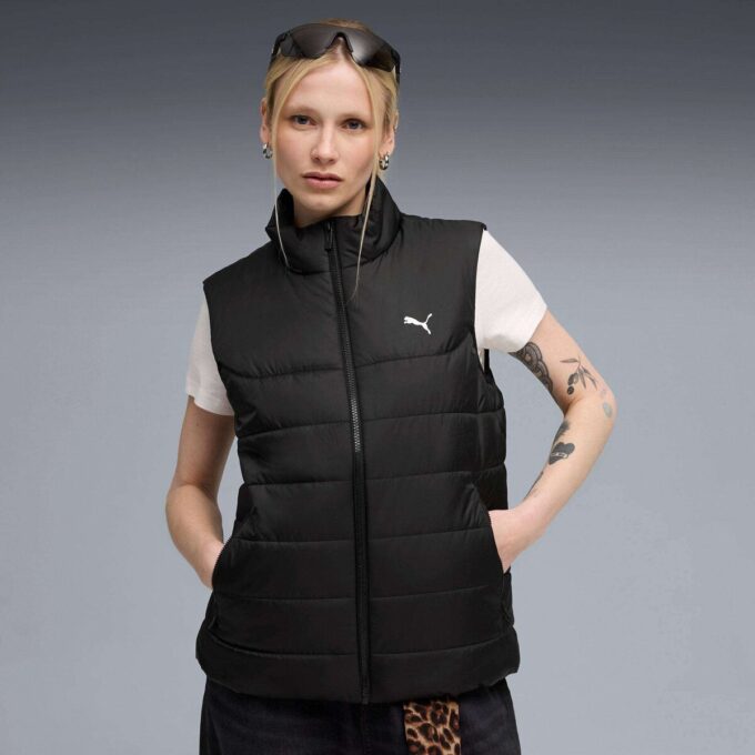 Essentials Outerwear Women Puffer Vest Essentials Outerwear Women Puffer Vest