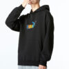 Essentials Rainbow Hoodie “Black”