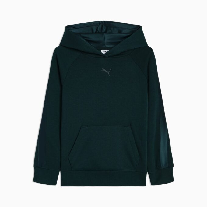 Essentials Satin Big Kids’ Fleece Hoodie Essentials Satin Big Kids’ Fleece Hoodie