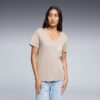 Essentials Script Women V-Neck Tee Essentials Script Women V-Neck Tee
