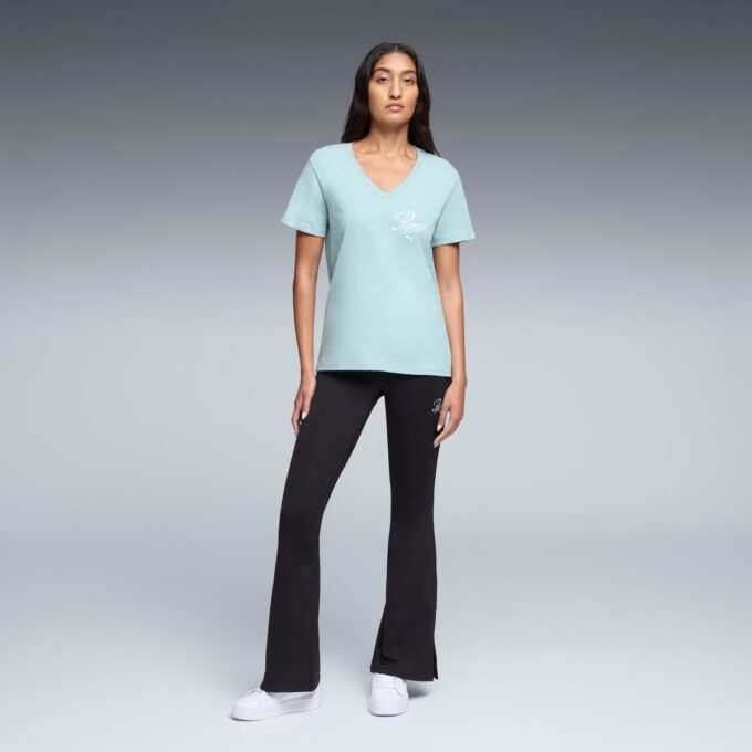 Essentials Script Women V-Neck Tee Essentials Script Women V-Neck Tee