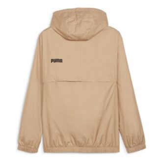 Essentials Solid Windbreaker Jacket “Beige”
