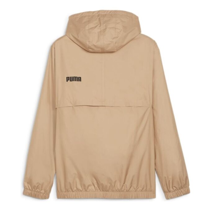 Essentials Solid Windbreaker Jacket “Beige”