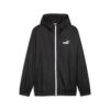 Essentials Solid Windbreaker Jacket “Black”