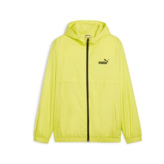 Essentials Solid Windbreaker Jacket “Neon Yellow”