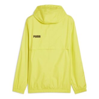 Essentials Solid Windbreaker Jacket “Neon Yellow”