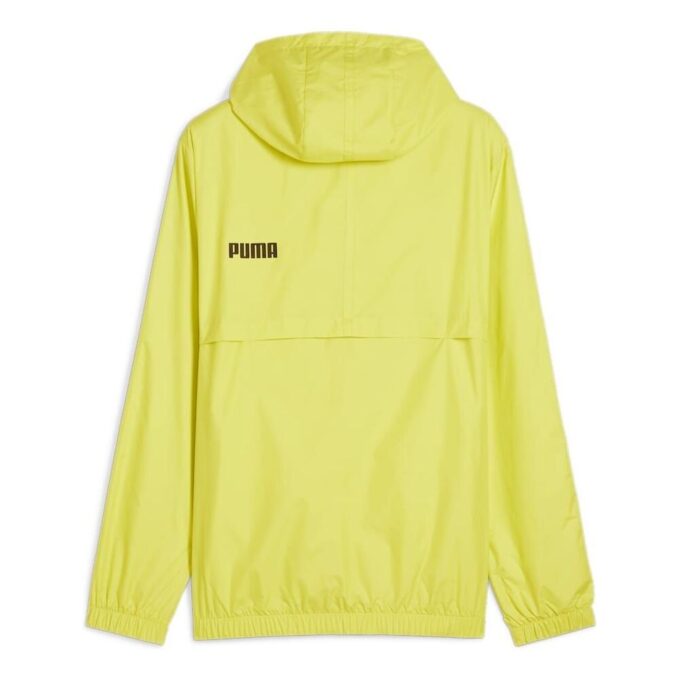 Essentials Solid Windbreaker Jacket “Neon Yellow”