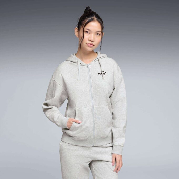 Essentials Women Fleece Zip-Up Hoodie Essentials Women Fleece Zip-Up Hoodie