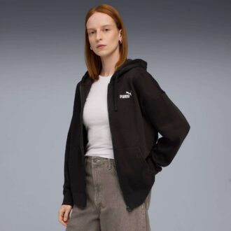 Essentials Women Fleece Zip-Up Hoodie