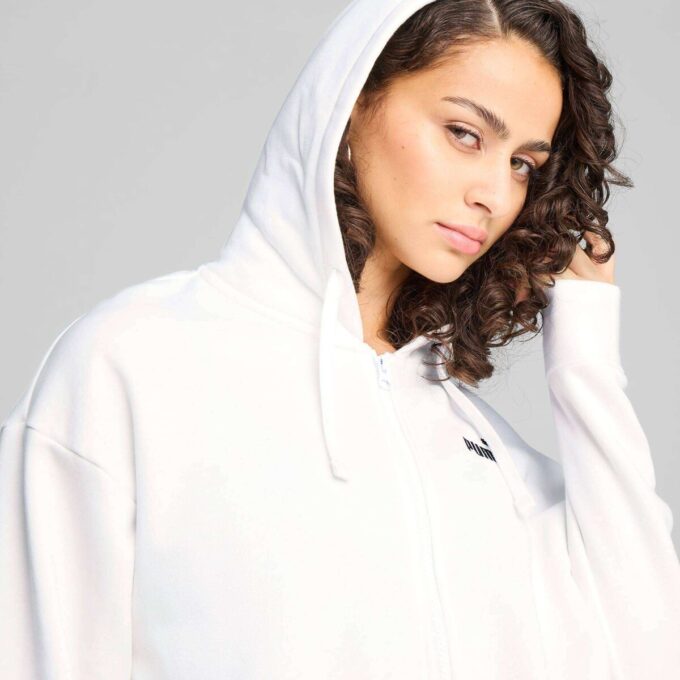 Essentials Women Fleece Zip-Up Hoodie Essentials Women Fleece Zip-Up Hoodie