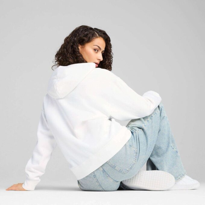 Essentials Women Fleece Zip-Up Hoodie Essentials Women Fleece Zip-Up Hoodie