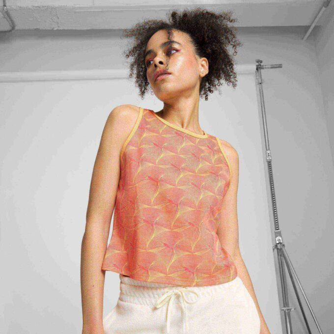 Essentials Women Patterned Tank Essentials Women Patterned Tank