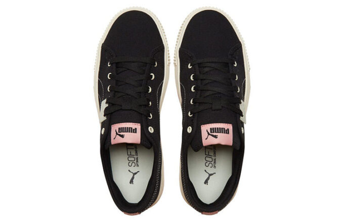 Ever Cv Casual Skateboarding Shoes Unisex Black Pink