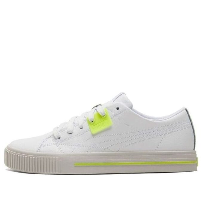 Ever Low Top Casual Skate Shoes White Yellow Unisex “White Yellow Gray”