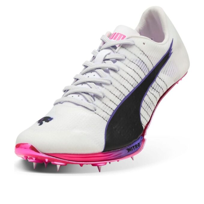 evoSPEED Sprint Nitro Elite 2 Digitokyo Spikes “White Black Charm Pink”