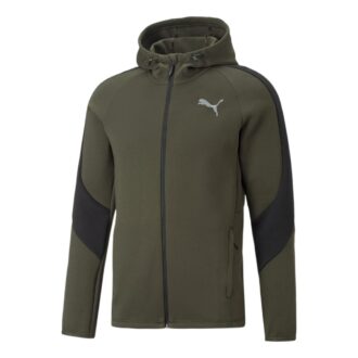 Evostripe Full Zip Hoodie “Green”