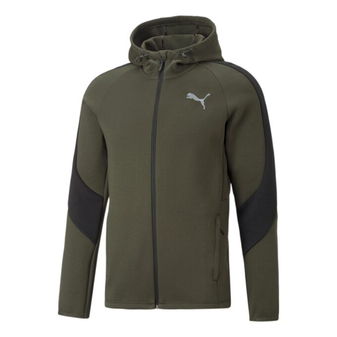 Evostripe Full Zip Hoodie “Green”