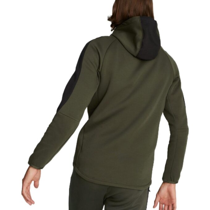 Evostripe Full Zip Hoodie “Green”