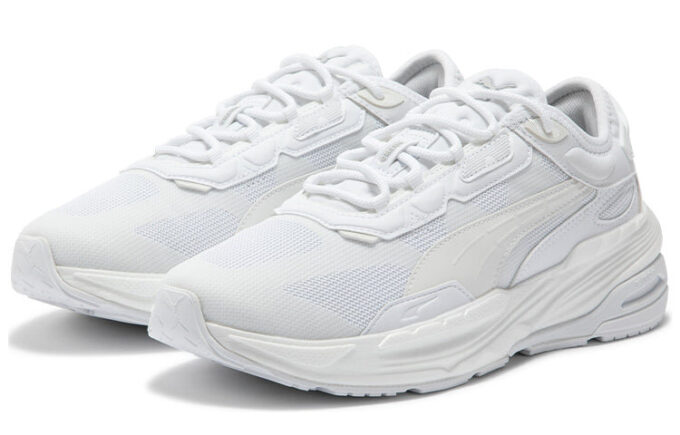 Extent Nitro Mono Sneakers “White-Gray”