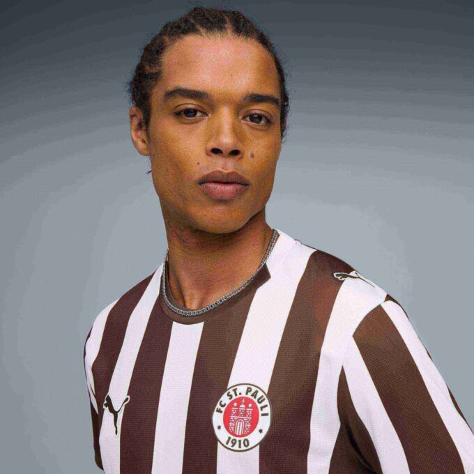 FC St. Pauli ’25/’26 Home Men Soccer Jersey FC St. Pauli ’25/’26 Home Men Soccer Jersey