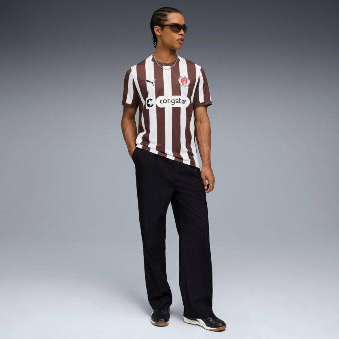 FC St. Pauli ’25/’26 Home Men Soccer Jersey FC St. Pauli ’25/’26 Home Men Soccer Jersey