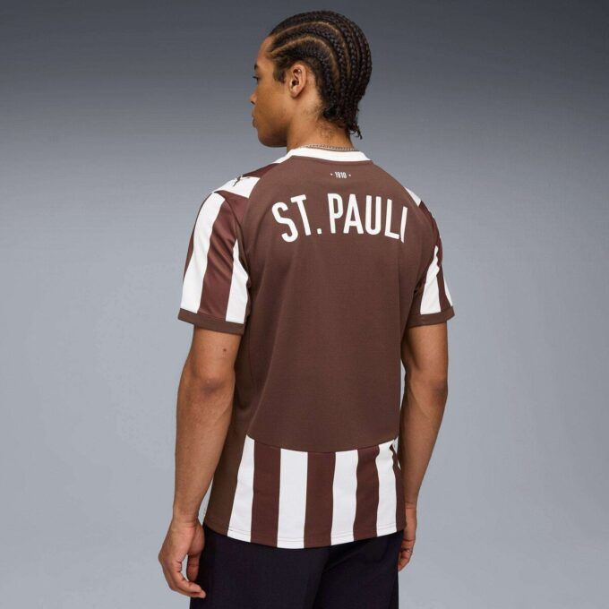 FC St. Pauli ’25/’26 Home Men Soccer Jersey FC St. Pauli ’25/’26 Home Men Soccer Jersey