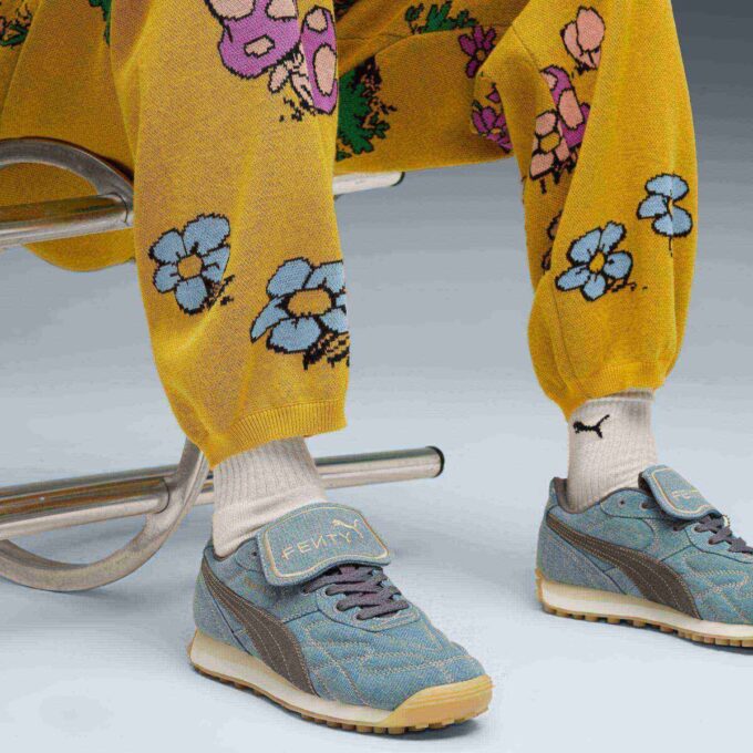 FENTY x PUMA x SMURFS Knit Sweatpants FENTY x PUMA x SMURFS Knit Sweatpants