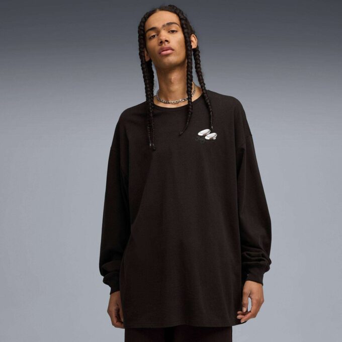 FENTY x PUMA x SMURFS Oversized Long Sleeve Shirt FENTY x PUMA x SMURFS Oversized Long Sleeve Shirt