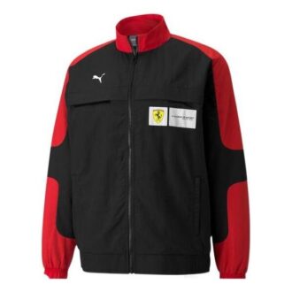 Ferrari Race Statement Woven Jacket “Black Red White”