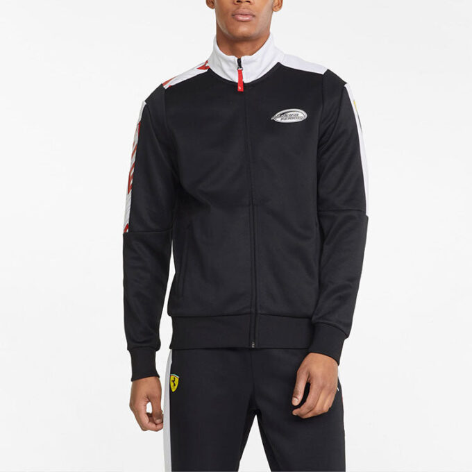 Ferrari Race T7 Track Jacket “Black”
