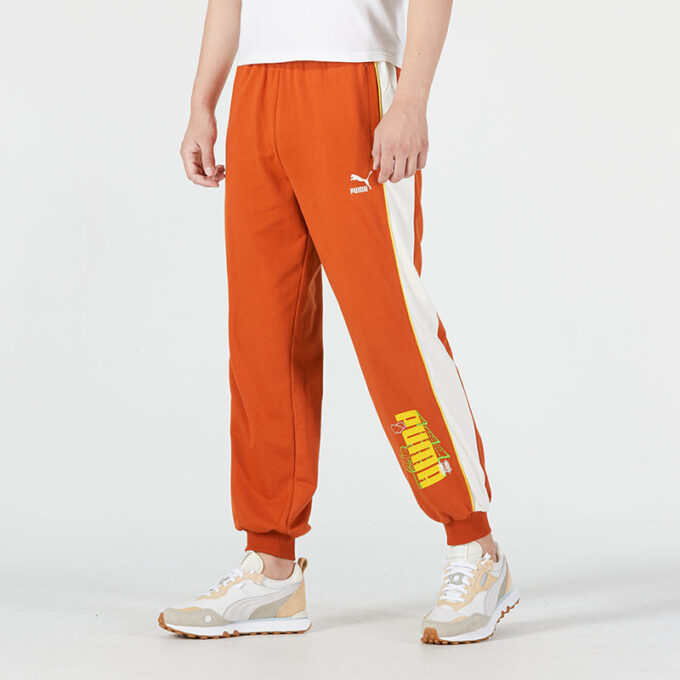 Ff Knit Pants “Orange”