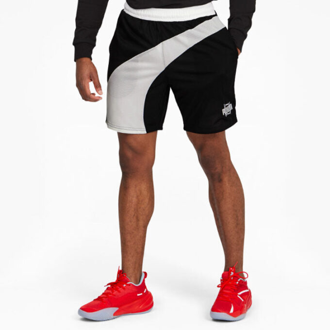 Flare Basketball Shorts “Black”