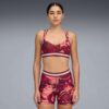 Floral Ribbon Women Moisture Wicking, Low Impact Sports Bra Floral Ribbon Women Moisture Wicking, Low Impact Sports Bra