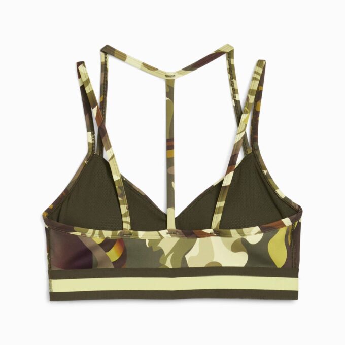 Floral Ribbon Women Moisture Wicking, Low Impact Sports Bra Floral Ribbon Women Moisture Wicking, Low Impact Sports Bra