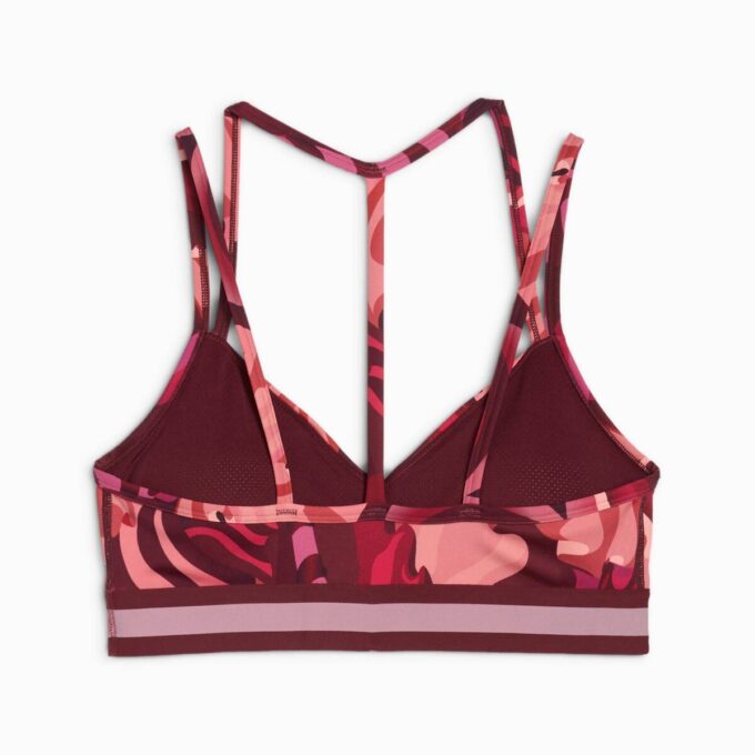 Floral Ribbon Women Moisture Wicking, Low Impact Sports Bra Floral Ribbon Women Moisture Wicking, Low Impact Sports Bra