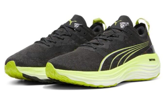 ForeverRun NITRO Running Shoes “Black Solar Green”