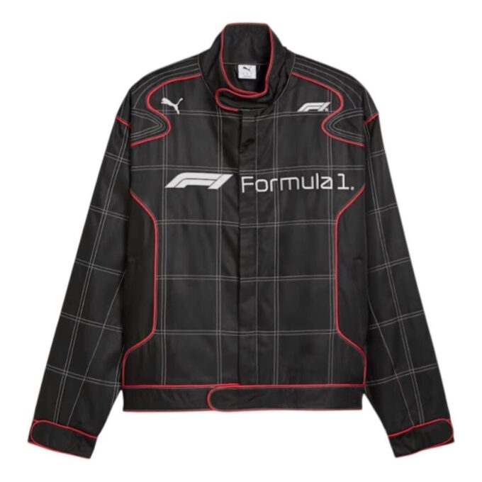 Formula 1 75 Years Motorsport Racing Jacket Relaxed Fit “Black”