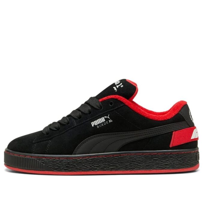 Formula 1 75 Years Suede XL “Black Pop Red”