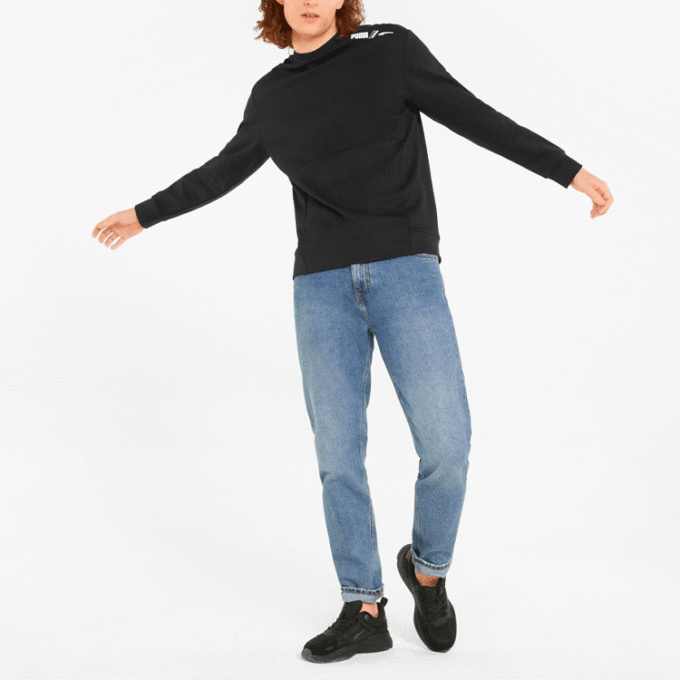 Full Sleeve Solid Sweater “Black”