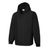 Full-Zip Hooded Jacket “Black”