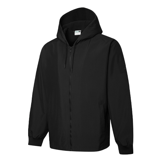 Full-Zip Hooded Jacket “Black”