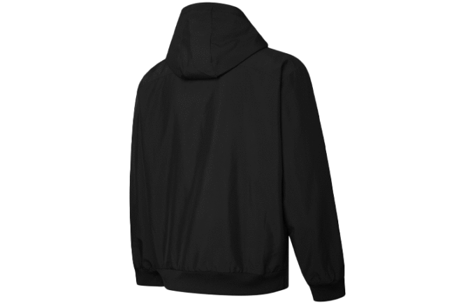 Full-Zip Hooded Jacket “Black”