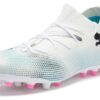 Future 7 Match MG Cleats “White Blue Pink”